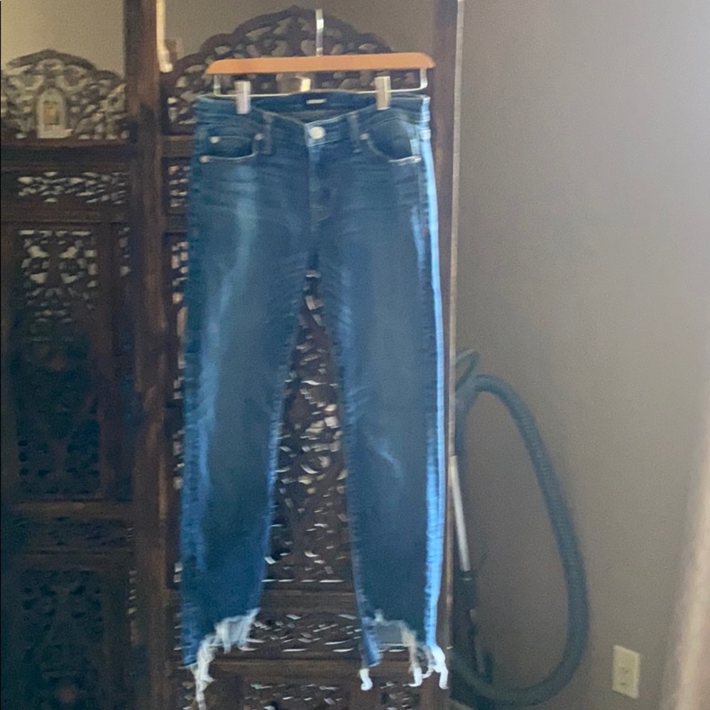 Hudson asymmetrical ankle jeans❤️